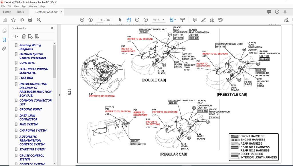 Picture of: – Ford Ranger Electrical Workshop Service Manual – PDF