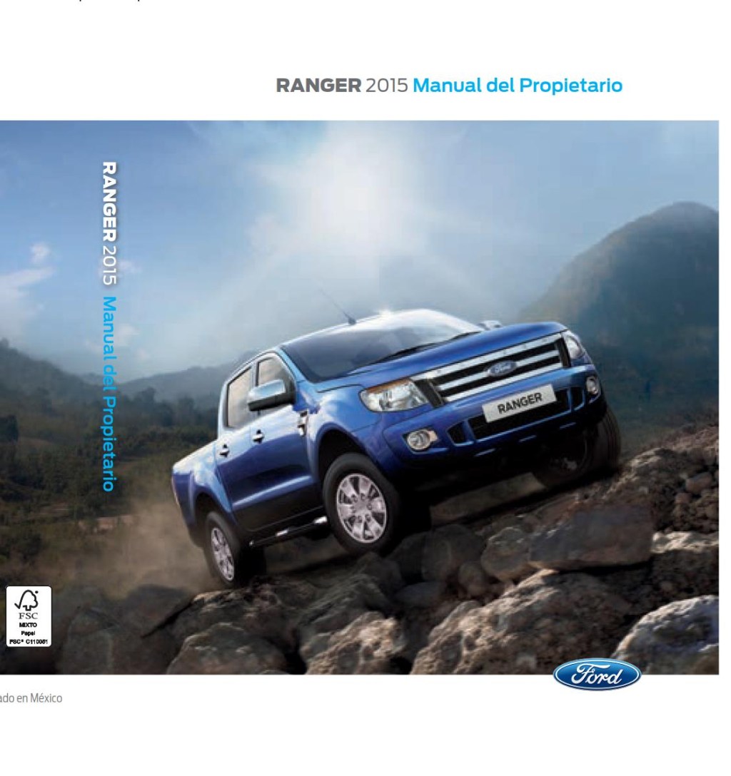 Picture of: Ford Ranger  Owner’s Manual – Download In PDF For Free