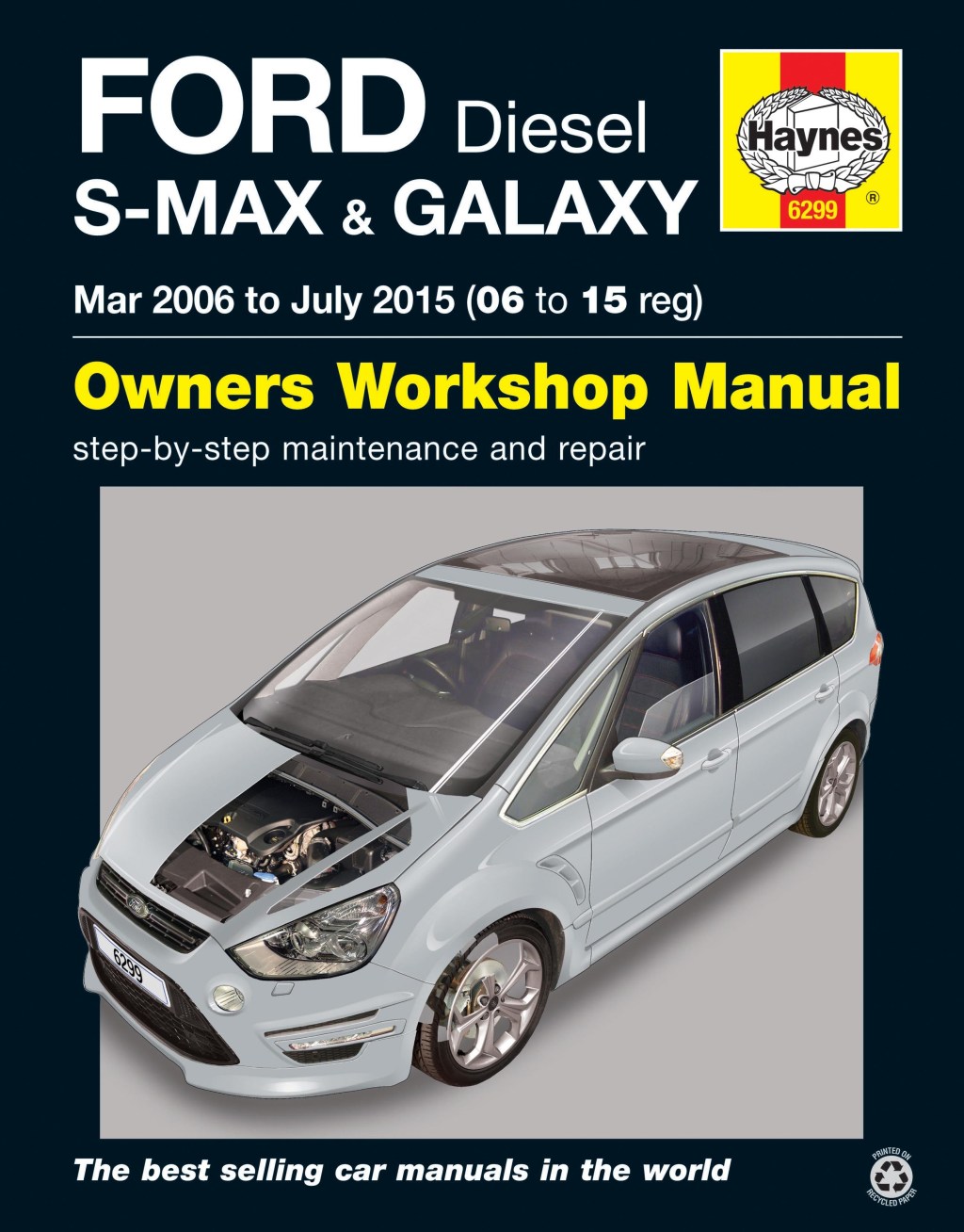Picture of: Ford S-MAX & Galaxy Diesel (Mar  – July ) Haynes Repair Manual