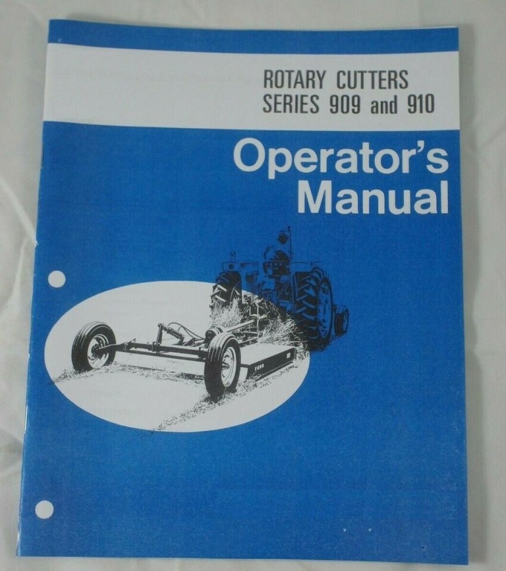 Picture of: Ford Series   pt Hitch & Pull Rotary Brush Cutter Bush hog Owner’s  Manual
