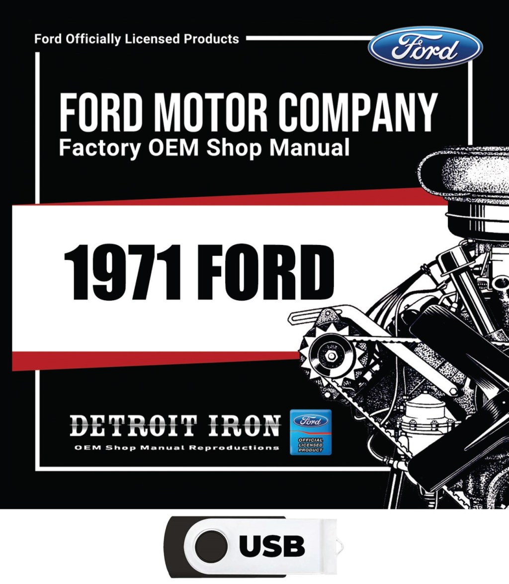 Picture of: Ford Shop Manuals, Wiring Diagrams, Sales Literature & Parts Books Kit  on USB