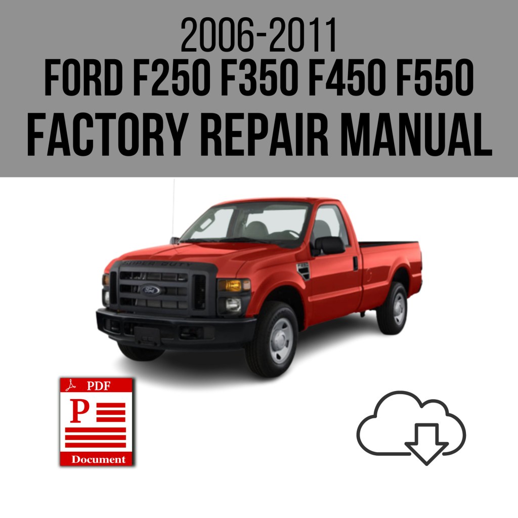 Picture of: Ford Super Duty F F F F – Workshop Service Repair  Manual Download