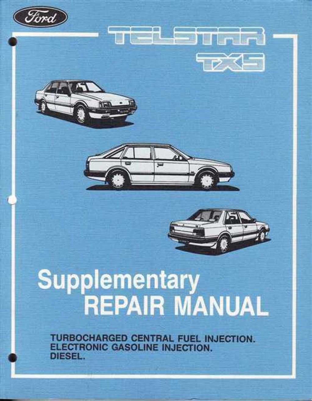 Picture of: Ford Telstar TX Suplementary Workshop Manual