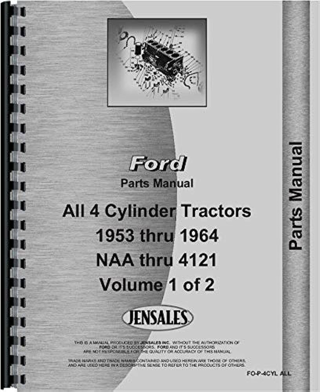 Picture of: Ford  Tractor Parts Manual