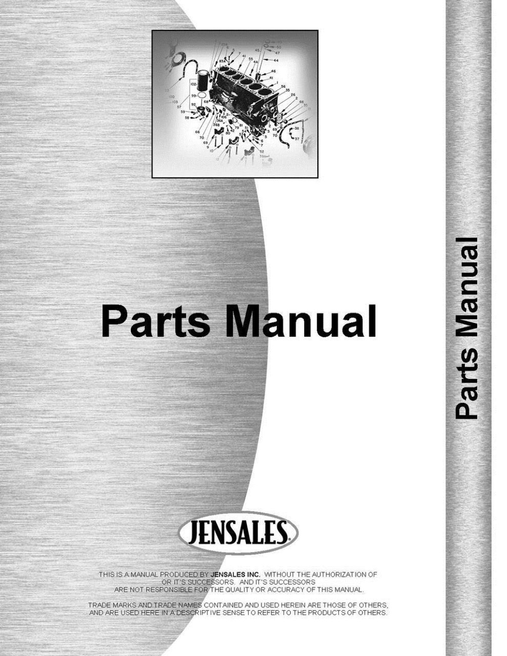 Picture of: Ford  Tractor Parts Manual (-)