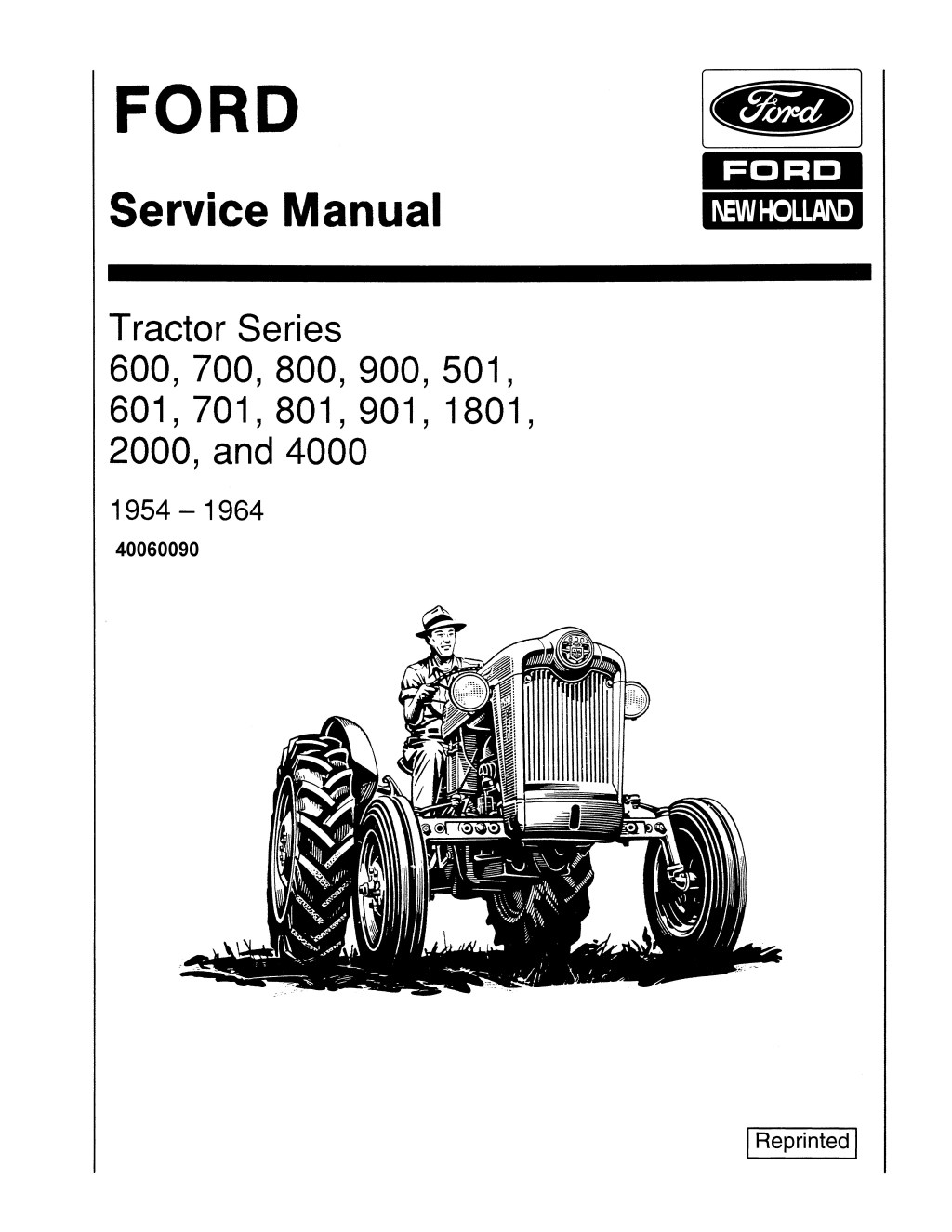 Picture of: Ford  Tractor (-) Service Repair Manual by