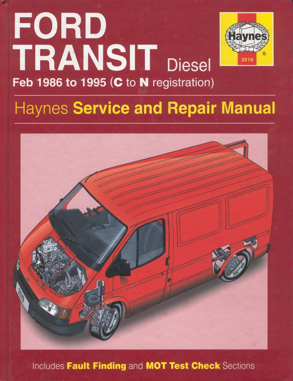 Picture of: Ford Transit Diesel (‘-‘) Service and Repair Manual: