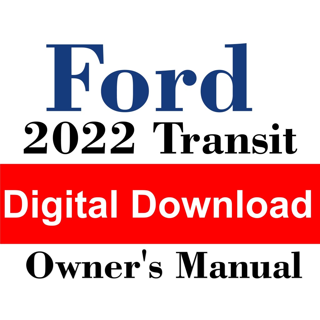 Picture of: Ford Transit Owners Manual PDF Digital Download – Etsy Canada