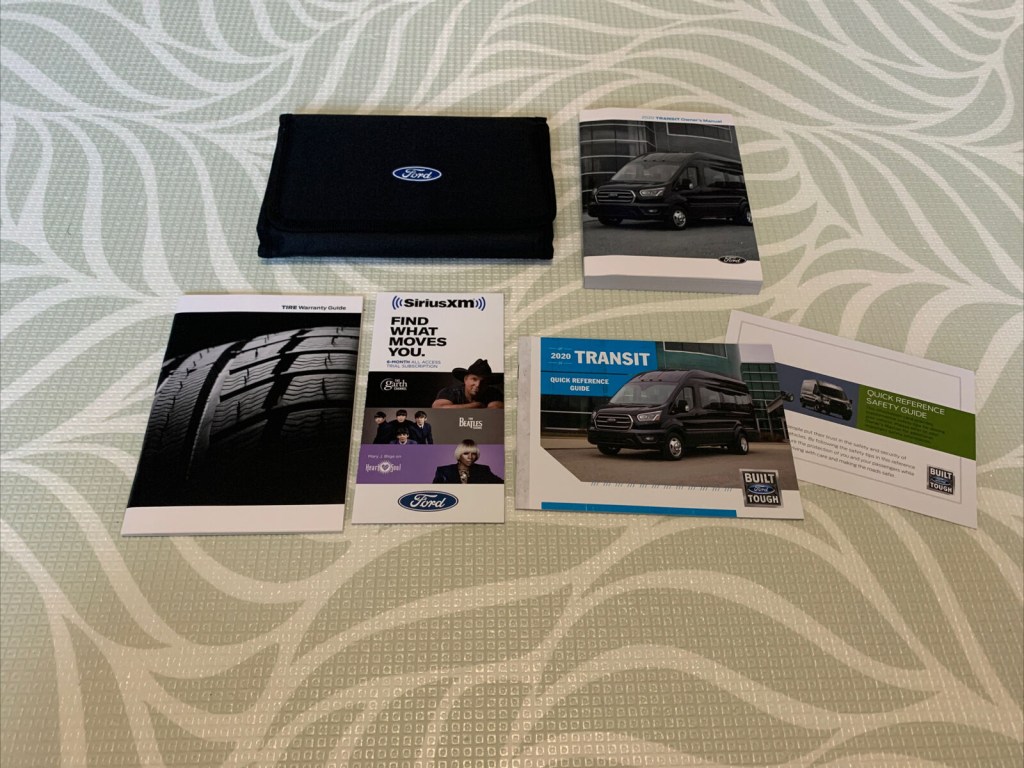 Picture of: Ford Transit Owners Manual With Case OEM Free Shipping  eBay