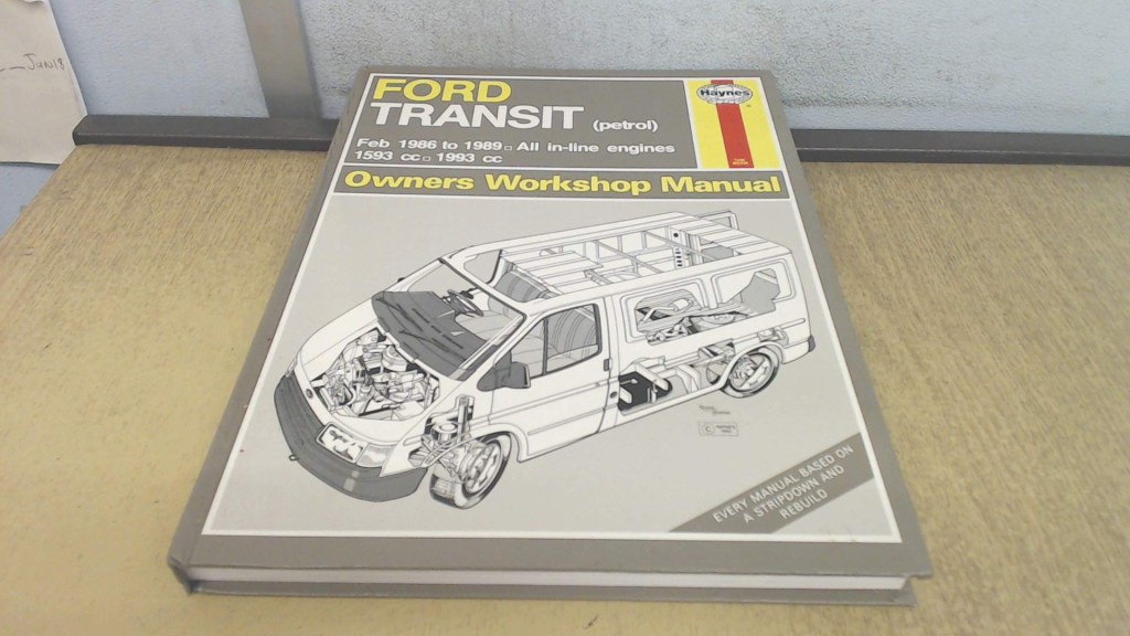 Picture of: Ford Transit (Petrol) – Owner’s Workshop Manual (Service & repair  manuals)