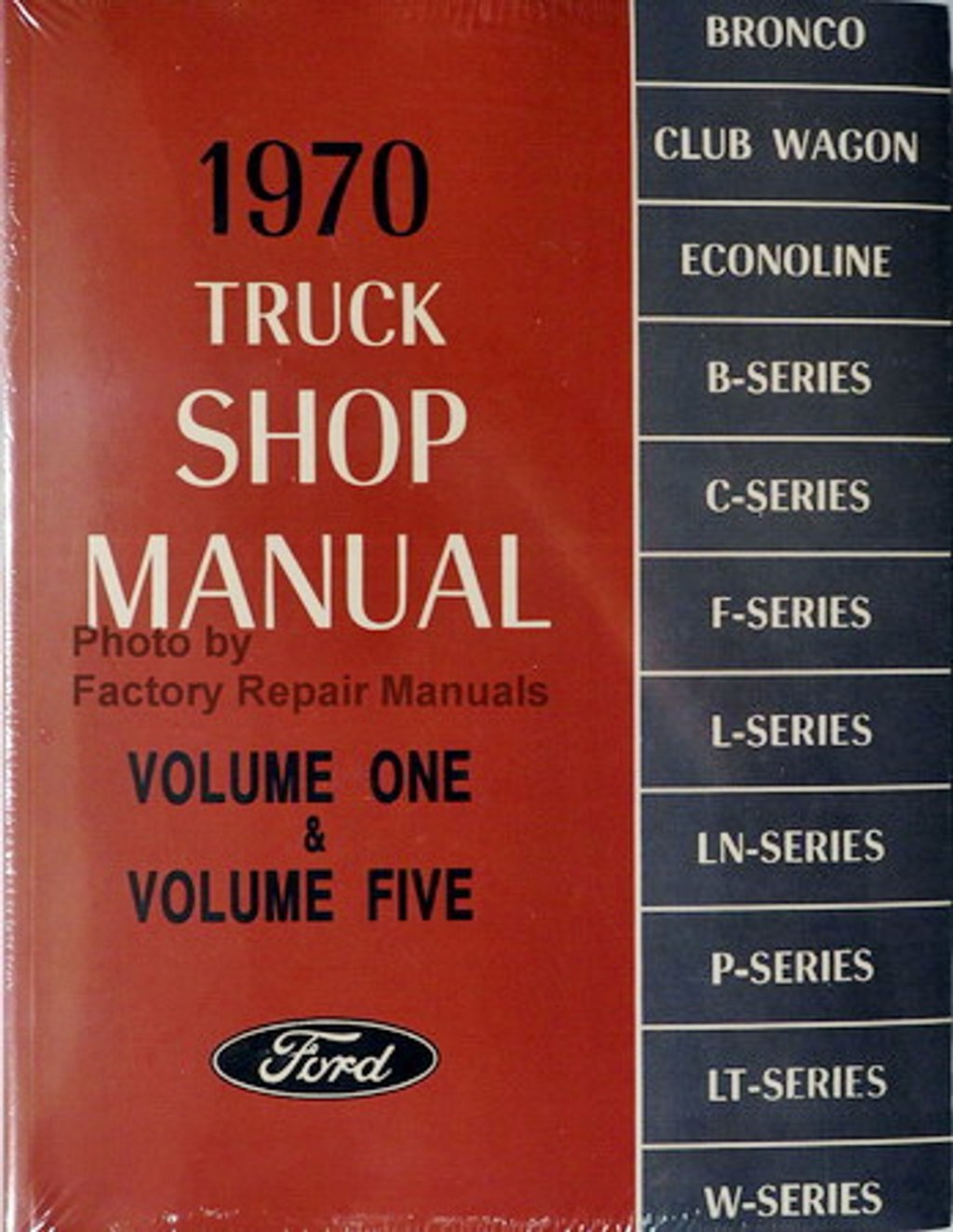 Picture of: Ford Truck Bronco Van Bus Factory Shop Service Manual Set