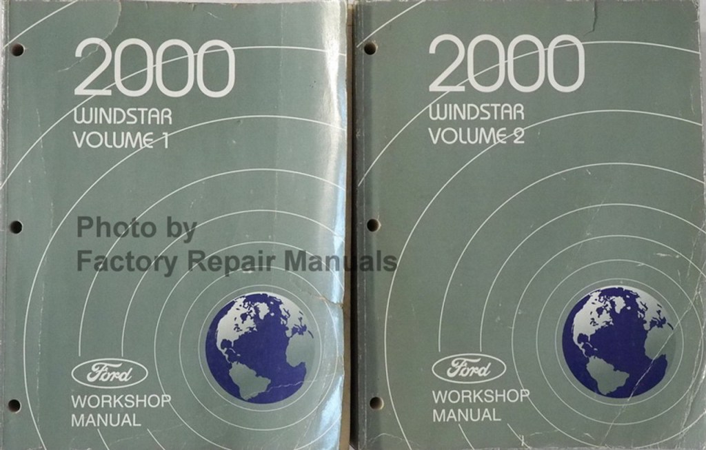 Picture of: Ford Windstar Factory Service Manual Set Original Shop Repair
