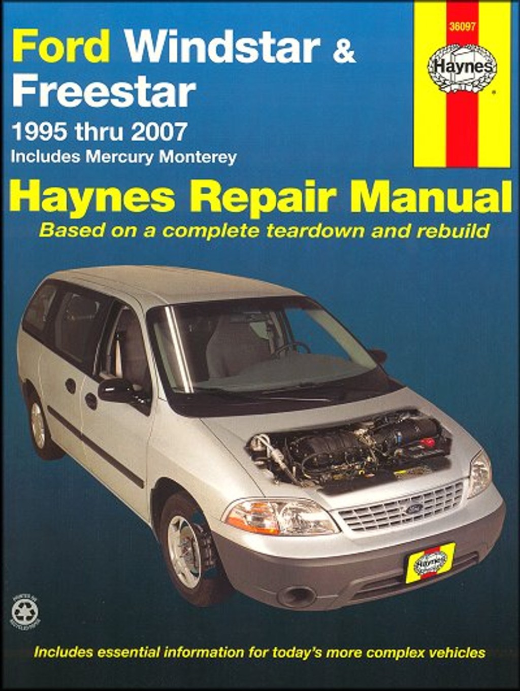 Picture of: Ford Windstar, Freestar, Mercury Monterey Repair Manual –