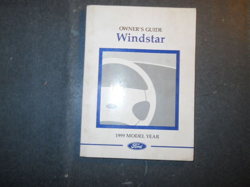 Picture of: FORD WINDSTAR OWNER GUIDE  MANUAL