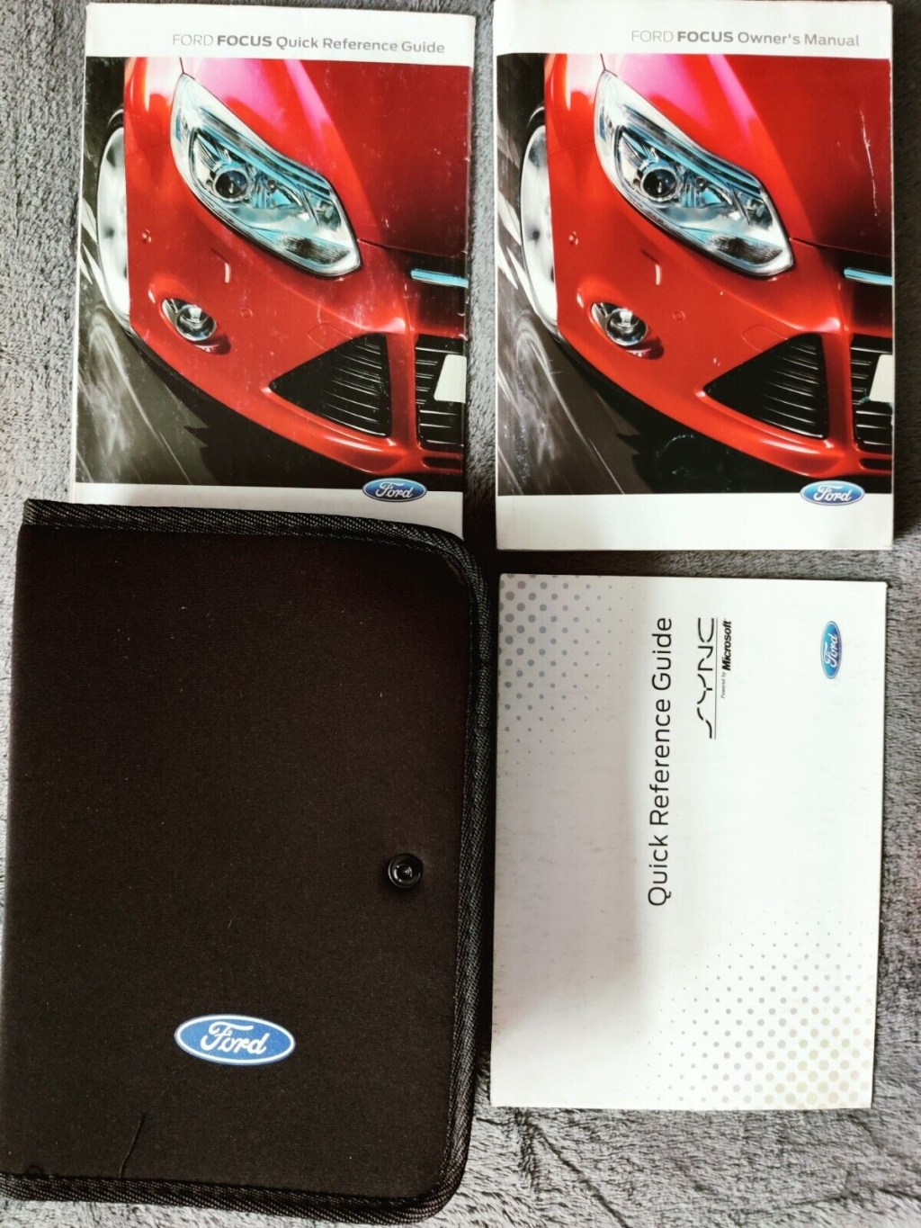 Picture of: GENUINE FORD FOCUS – HANDBOOK OWNERS MANUAL WALLET SYNC AUDIO PACK