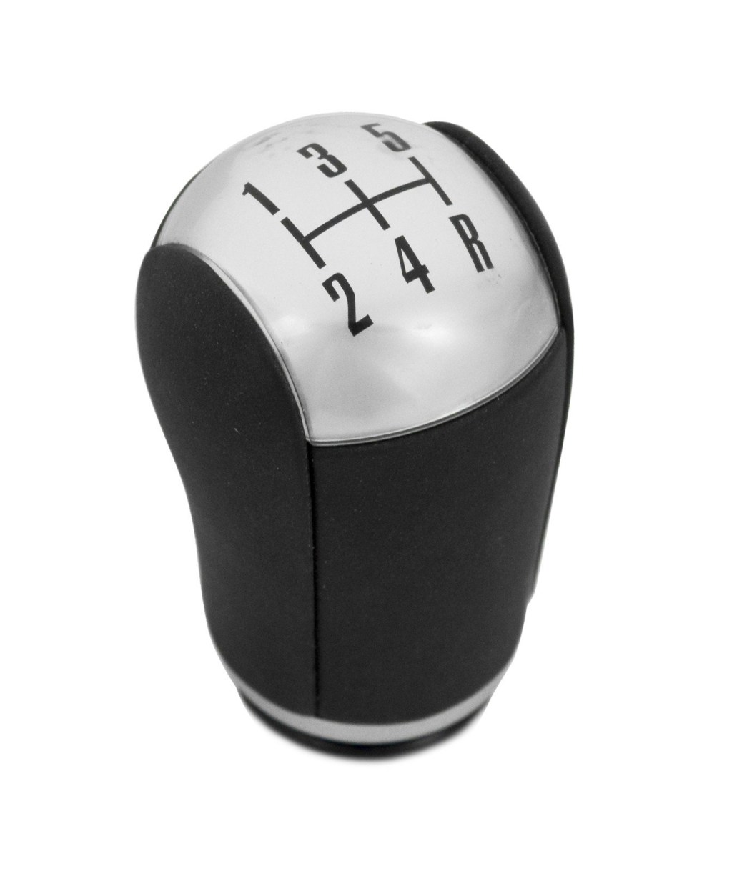 Picture of: – Genuine Ford Mustang OEM  Speed Manual Shift Shifter Knob –  Silver & Black