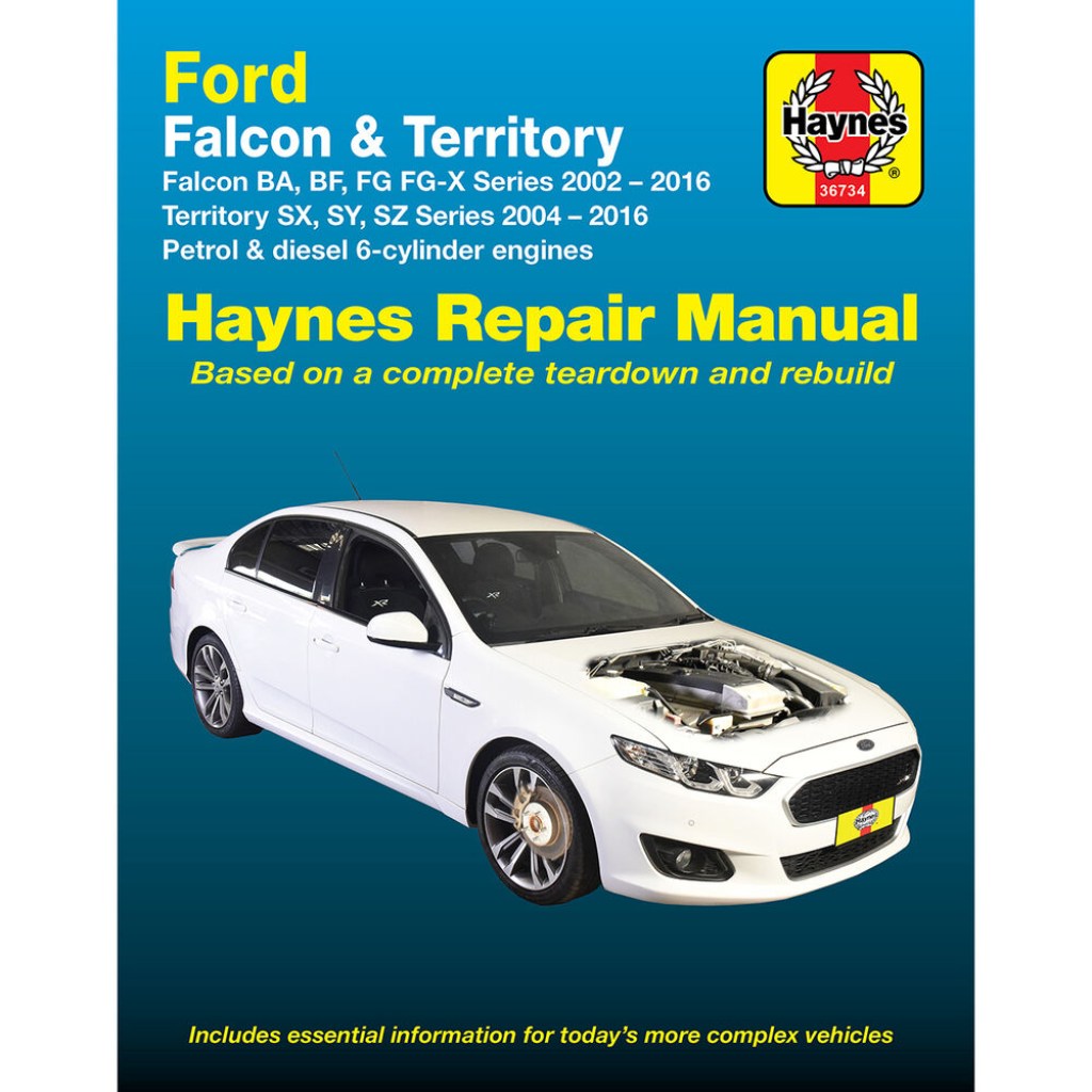 Picture of: Haynes Car Manual For Ford Falcon / Territory – –