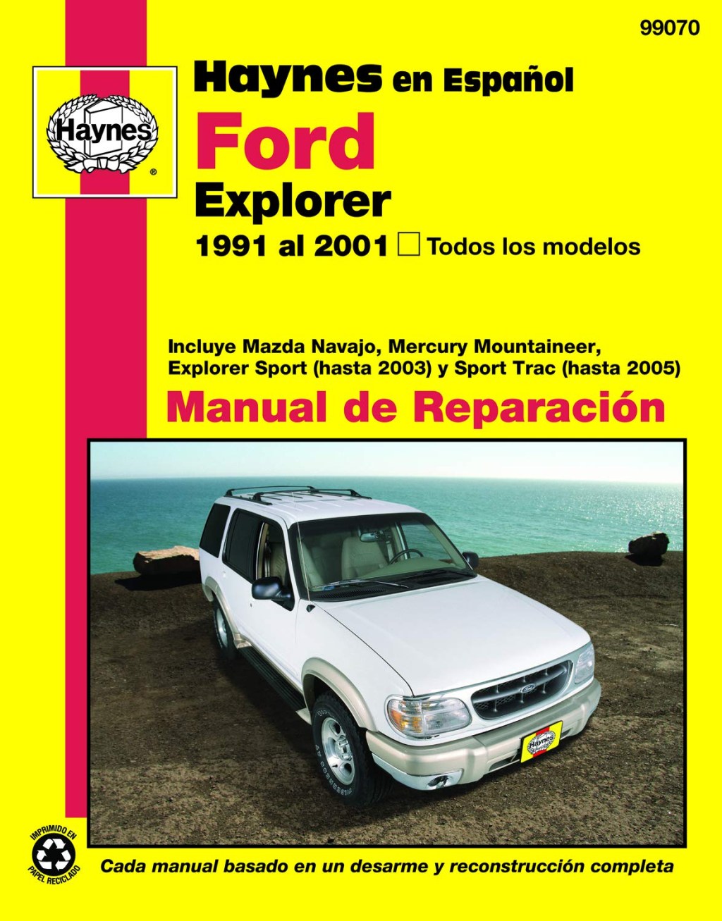 Picture of: Haynes en Espanol Ford Explorer  al , Todos los modelos