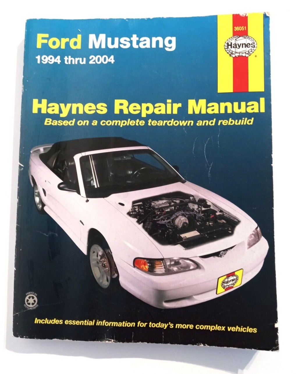 Picture of: Haynes  Ford Mustang  thru  Repair Manual  eBay