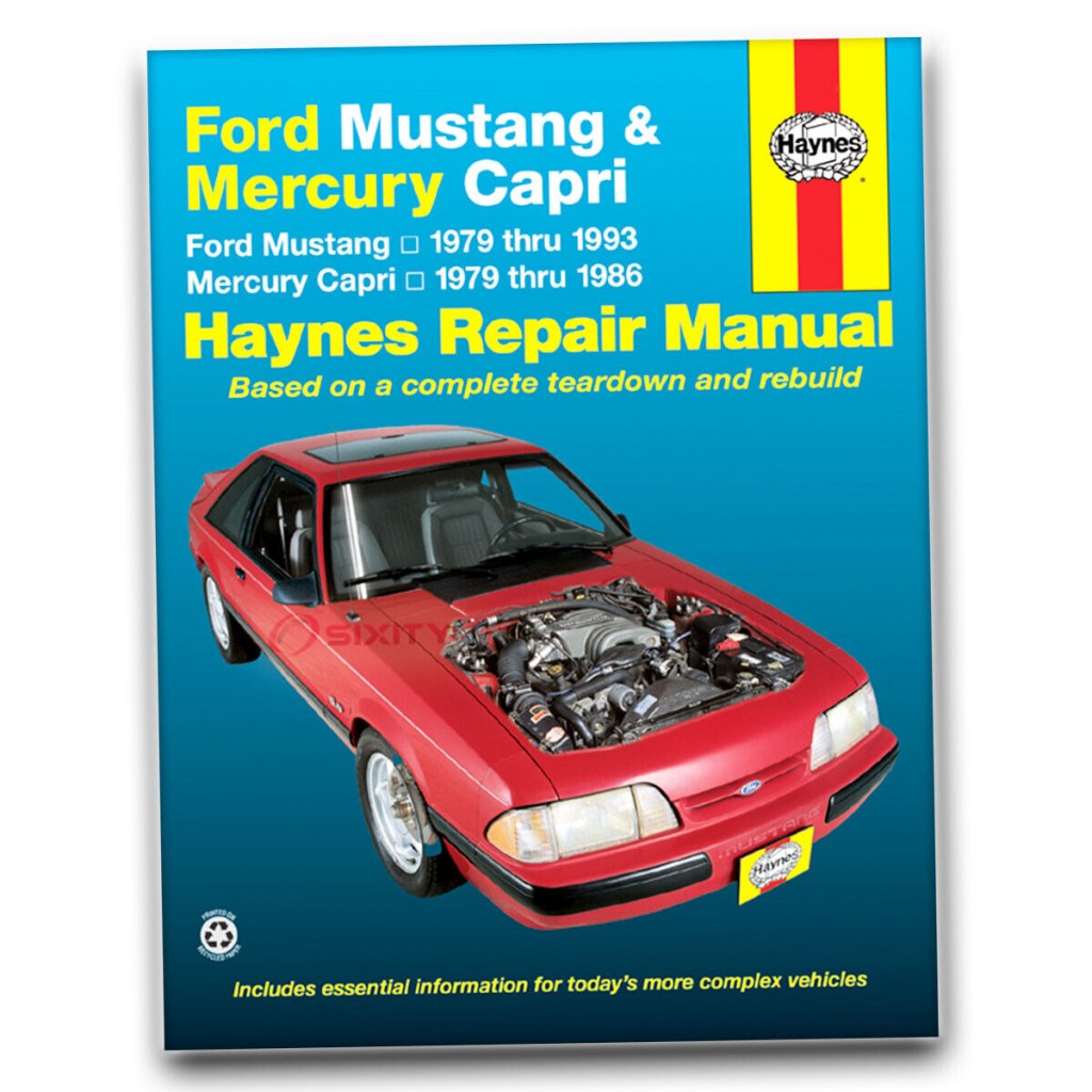 Picture of: Haynes Repair Manual for – Ford Mustang – Shop Service Garage Book  ie