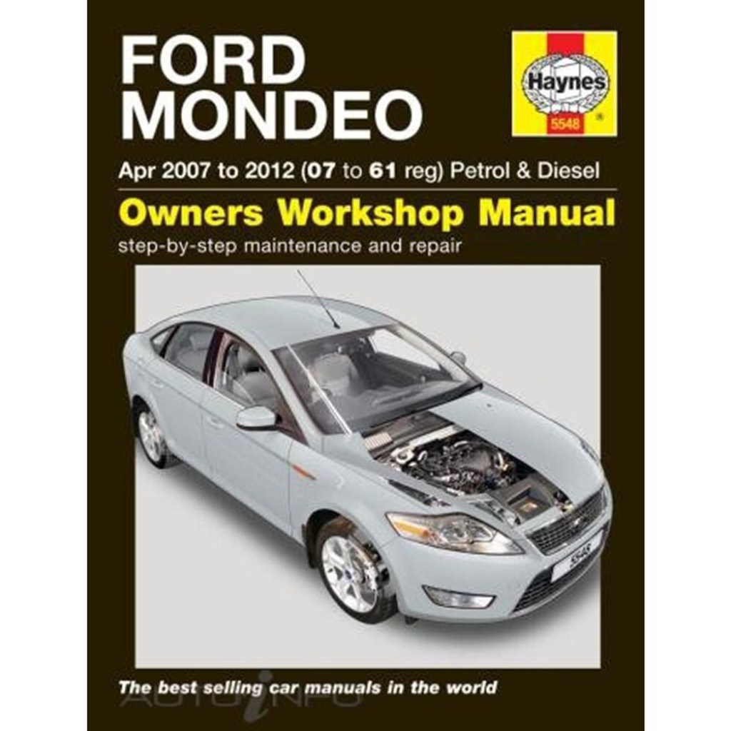 Picture of: Haynes Repair Manual – Ford Mondeo Petrol & Diesel ( –