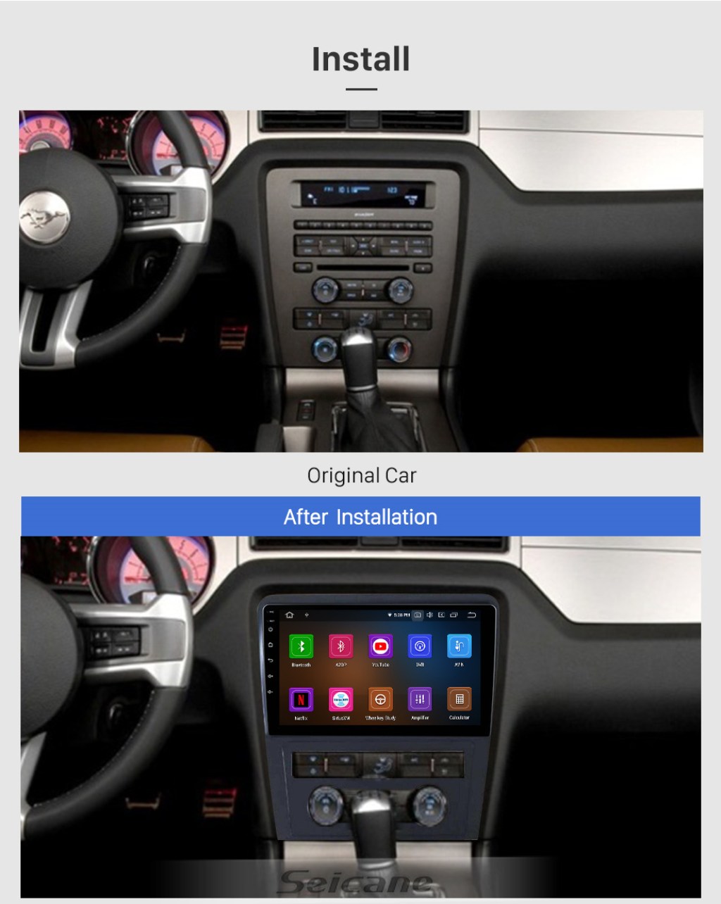 Picture of: Hochwertiges Touchscreen-Radio für  Ford Fusion Manual A/C