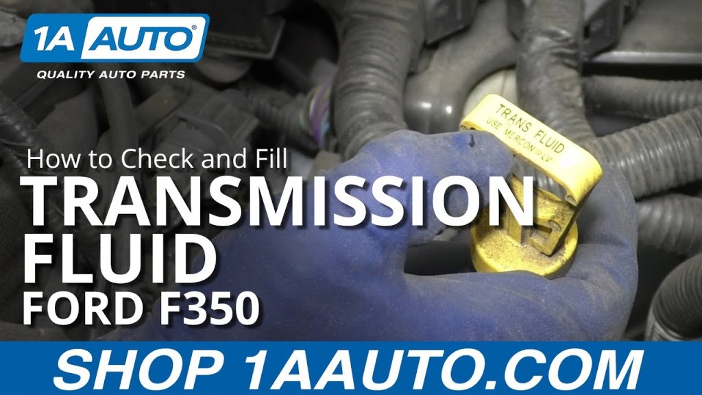 Picture of: How to Check and Fill Transmission Fluid – Ford F-