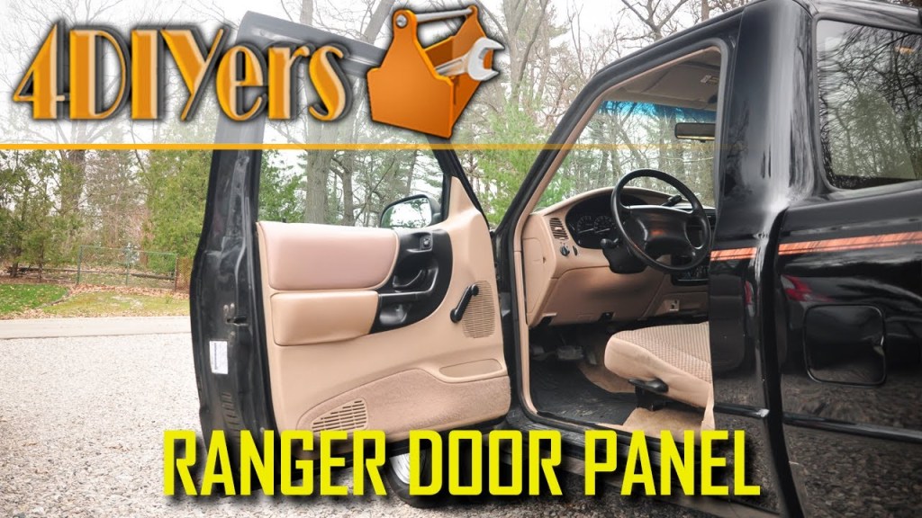 Picture of: How to Remove the Door Panel on a  to  Ford Ranger