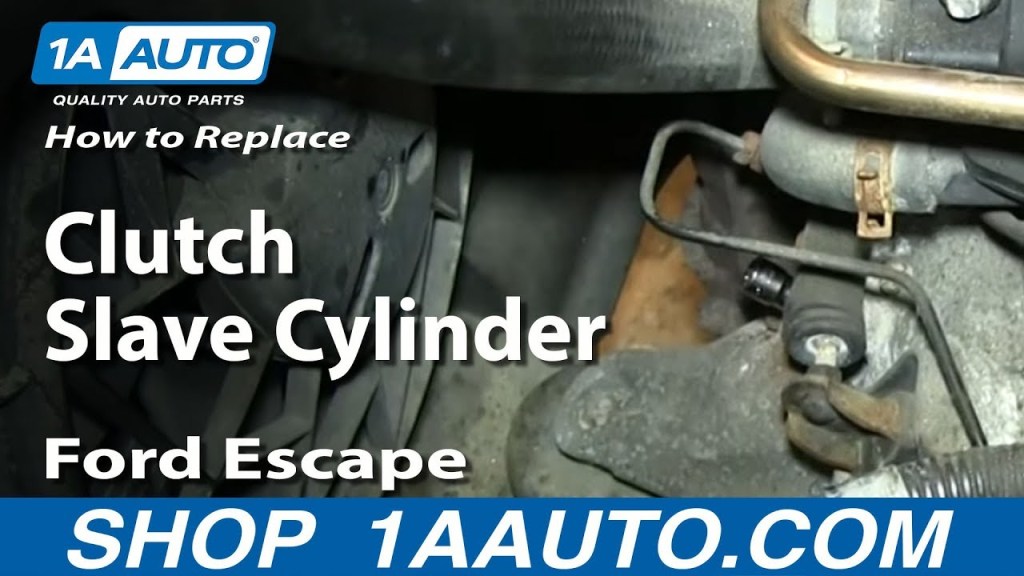 Picture of: How To Replace Clutch Slave Cylinder – Ford Escape