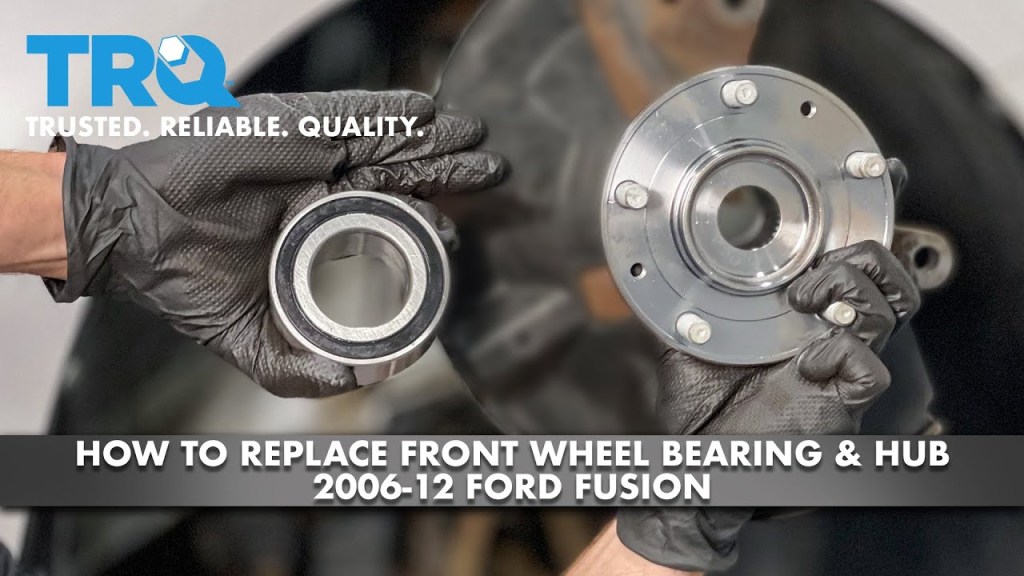 Picture of: How to Replace Front Wheel Bearing & Hub – Ford Fusion