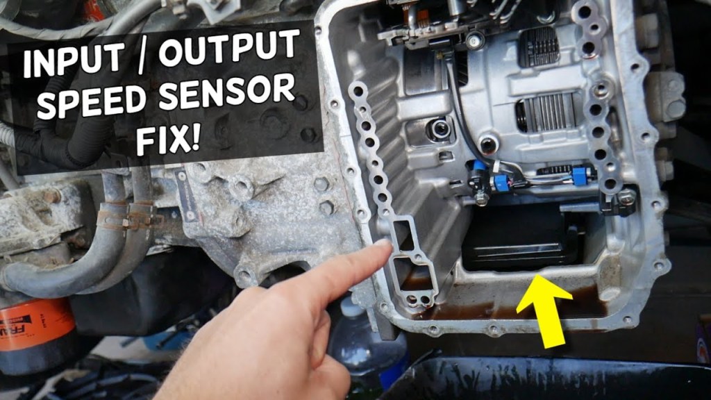 Picture of: INPUT SPEED SENSOR OUTPUT SPEED SENSOR LOCATION REPLACEMENT EXPLAINED