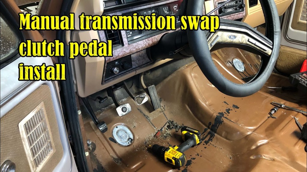 Picture of: Manual Transmission Swap!  Bullnose Ford F  Clutch Pedal Install   Part  of