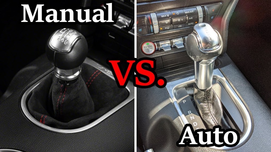 Picture of: Manual vs Automatic  Which is Better?