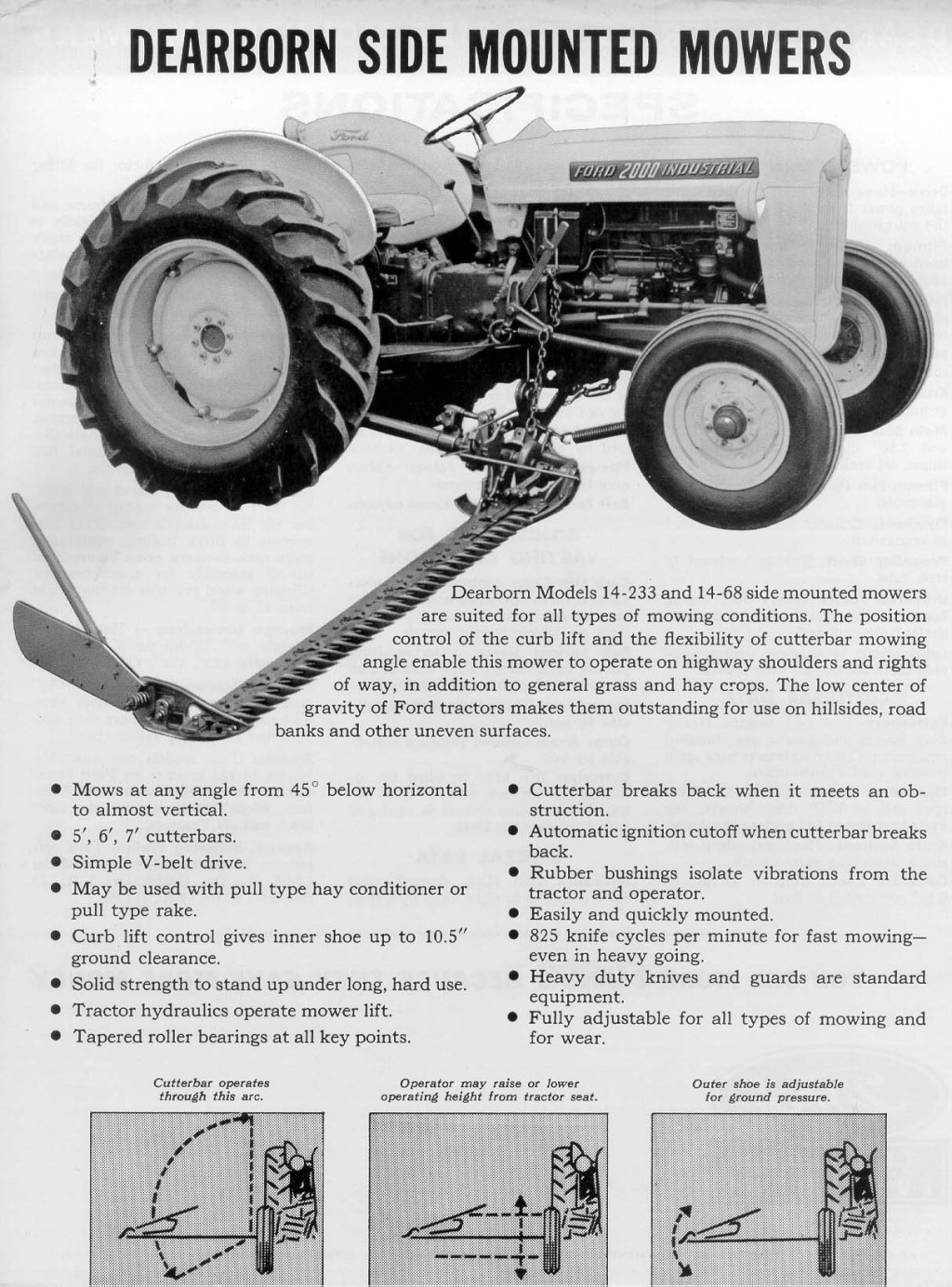 Picture of: Re: Ford  Belly Mount Sickle Bar Mower –
