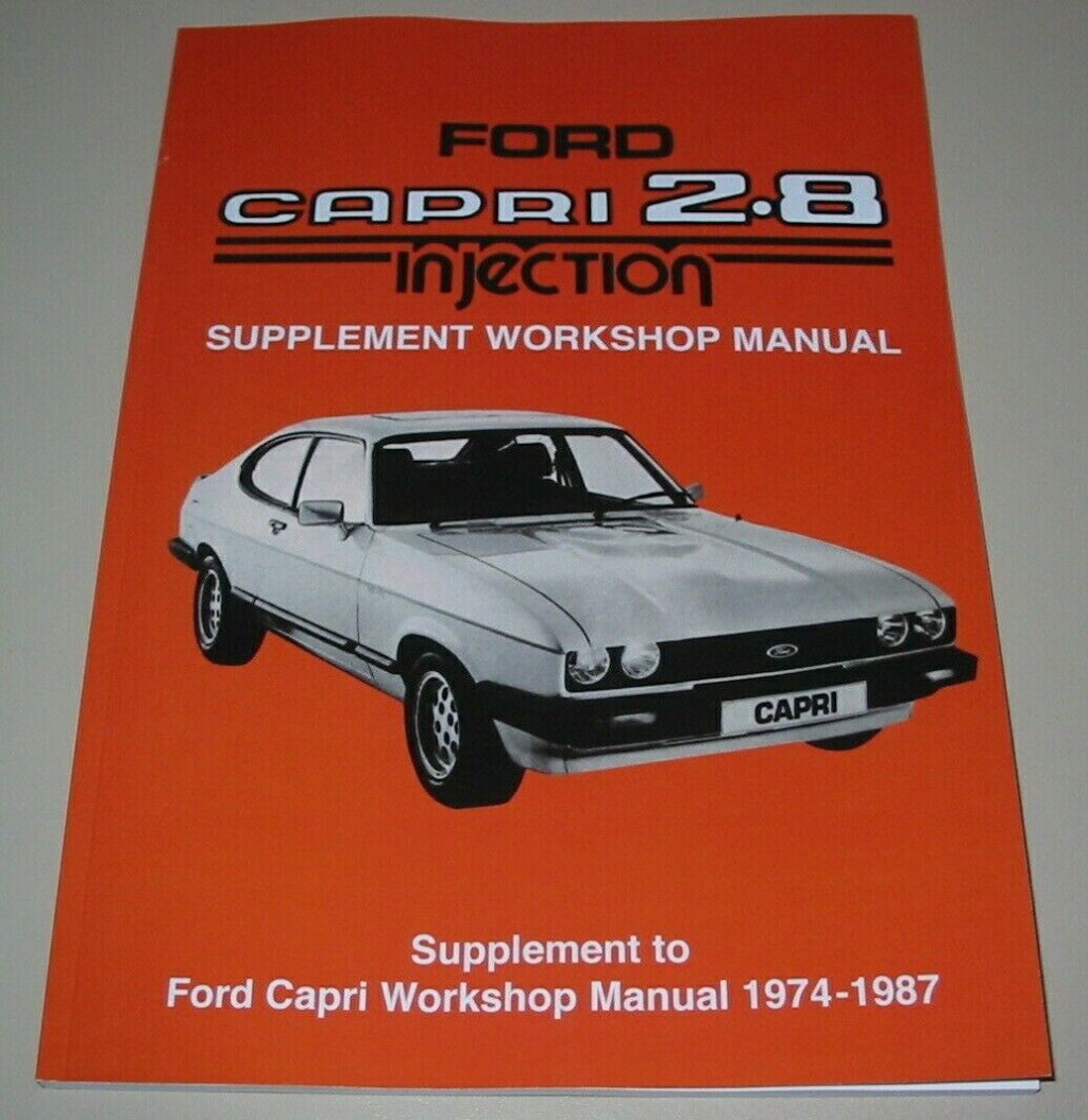 Picture of: Reparaturanleitung Ford Capri , l  Zylinder Buch Supplement Workshop  Manual