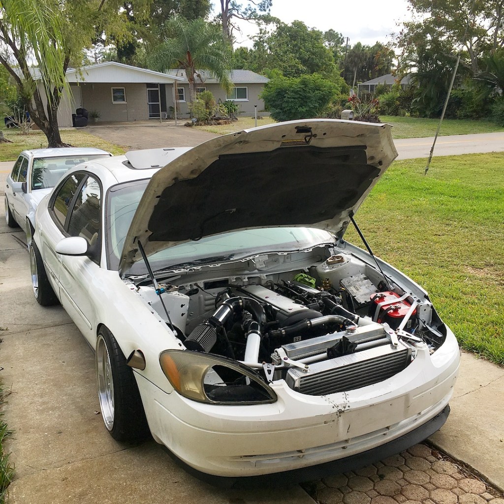 Picture of: RWD  Ford Taurus with a Turbo JZ Inline-Six – Engine Swap Depot