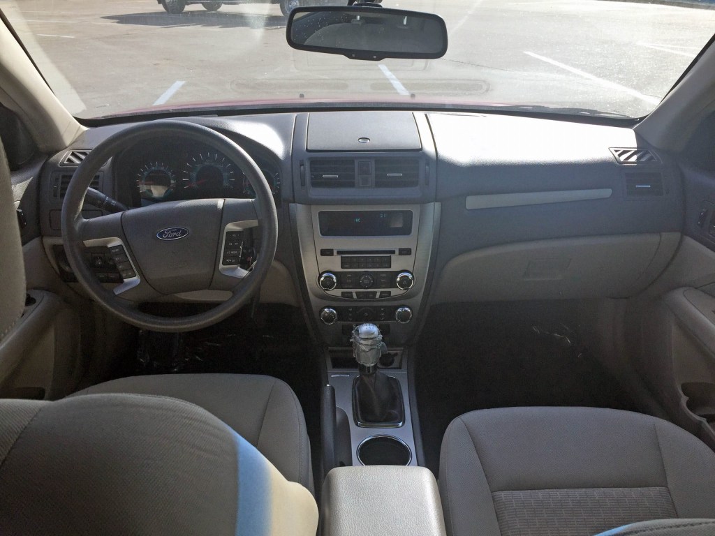 Picture of: This manual Ford Fusion is a “Four Door Sports Car” with maximum