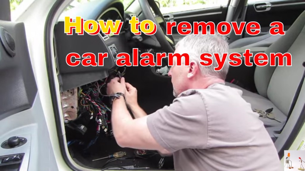 Picture of: Tips for removing a car alarm system