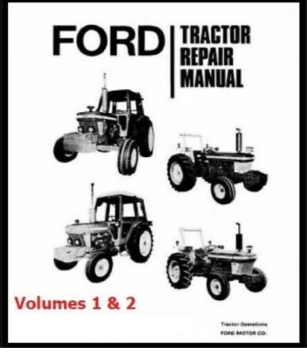 Picture of: Tractor Service Repair Manual Ford Tractor