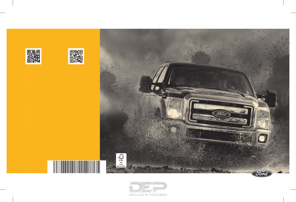 Picture of: User manual Ford F- Super Duty () (English –  pages)
