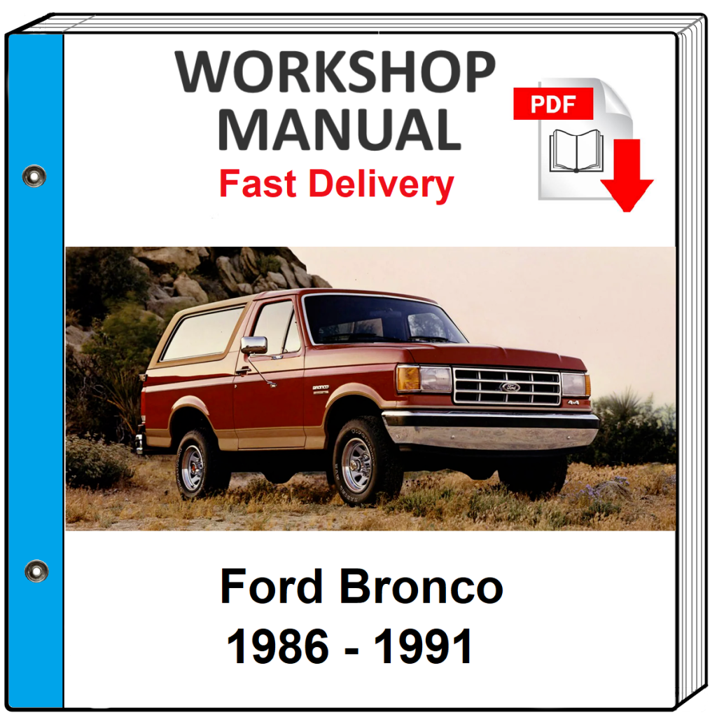 Picture of: FORD BRONCO       SERVICE REPAIR WORKSHOP