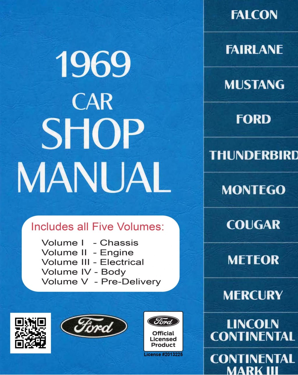 Picture of: Ford Car Shop Manual Vol I-V