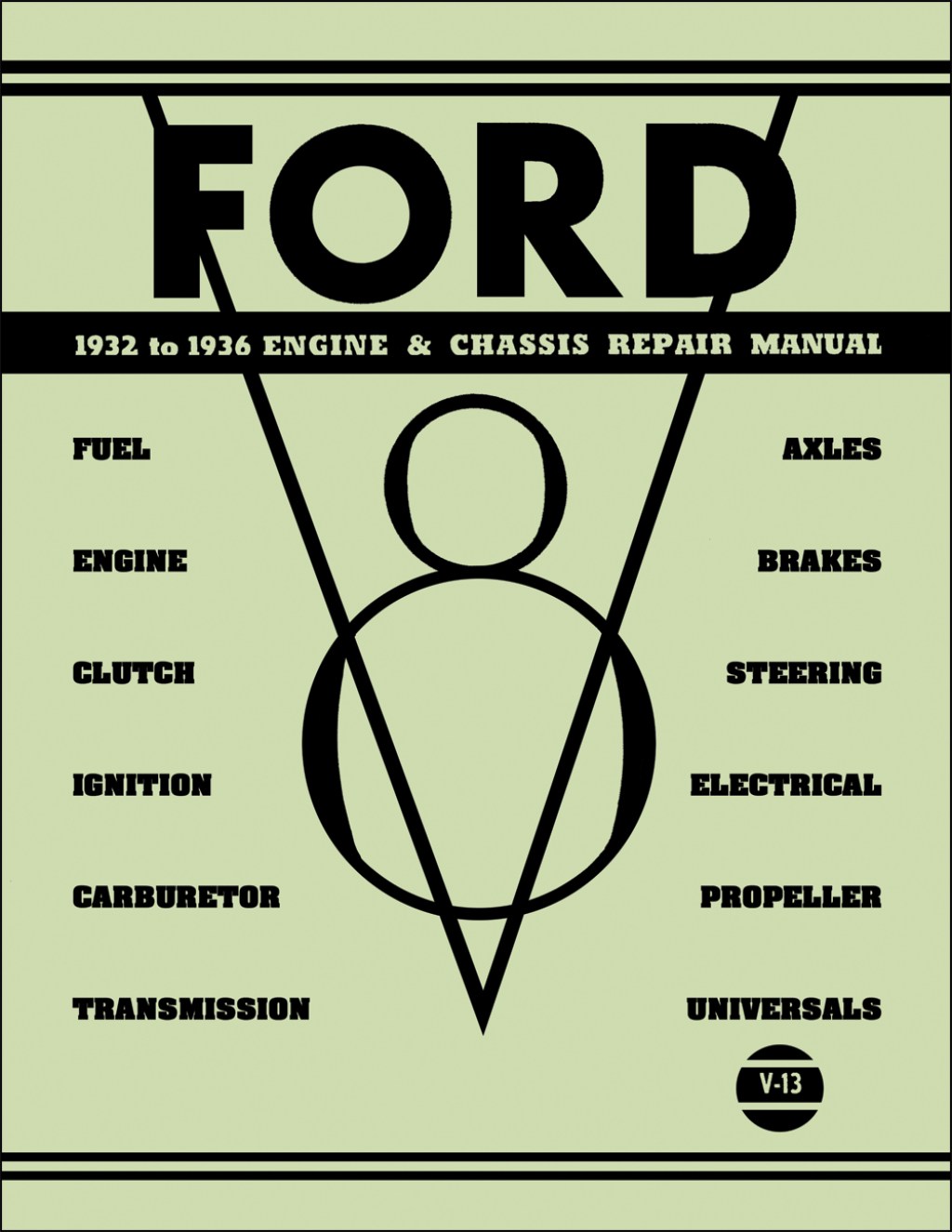Picture of: – Ford Engine & Chassis Repair Shop Manual Reprint