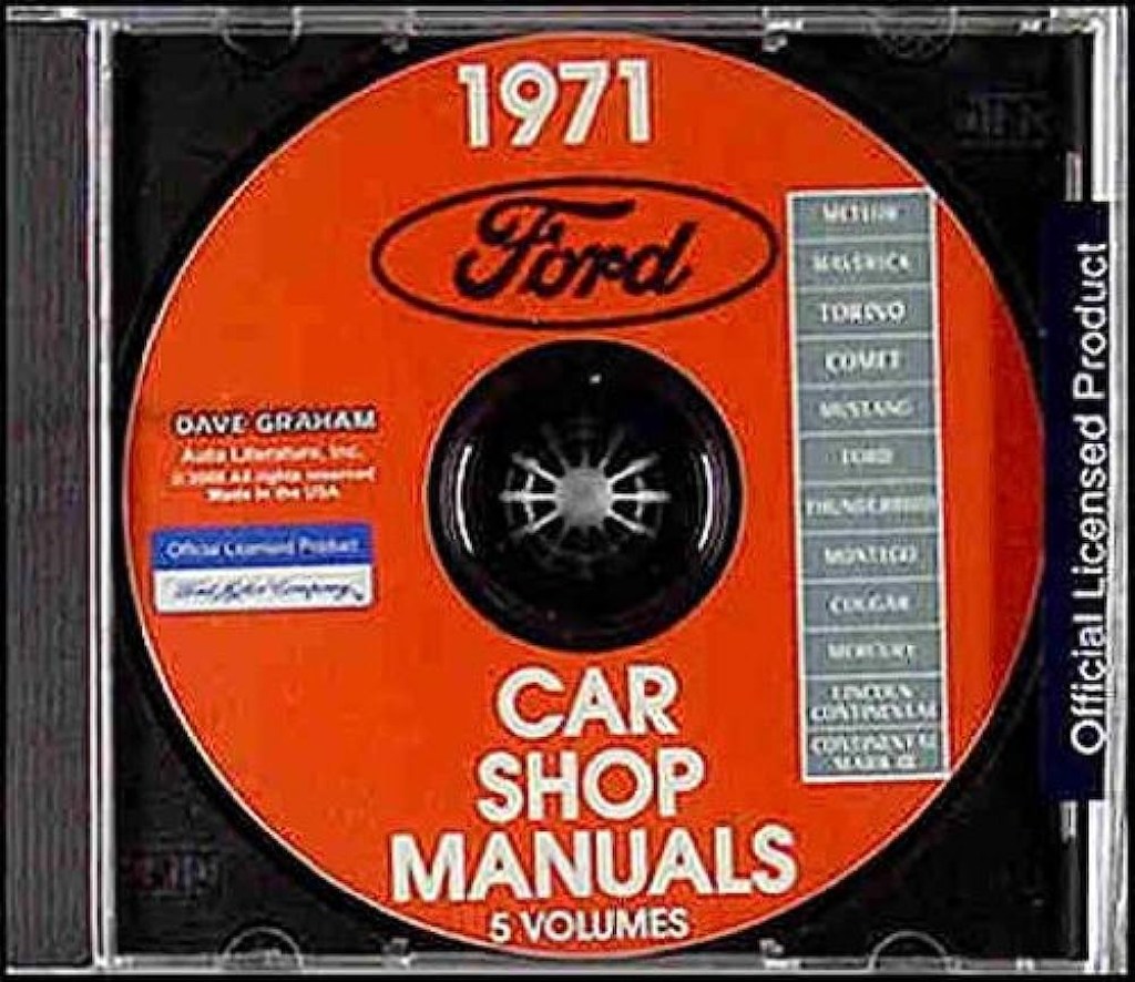 Picture of: FORD FACTORY REPAIR SHOP & SERVICE MANUAL CD – Country Sedan