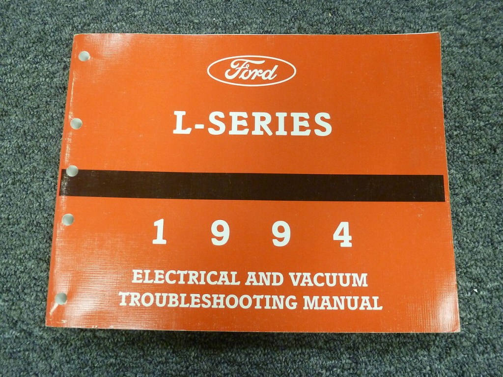 Picture of: Ford L L Dump Truck Vacuum & Electrical Wiring Diagram Manual  Book