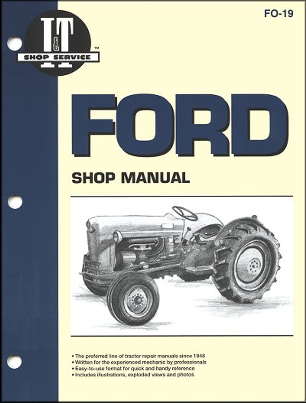 Picture of: Ford Tractor Repair Manual Model NAA, NAA Golden Jubilee