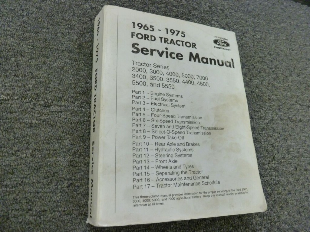Picture of: – Ford    Tractor Service Repair Manual