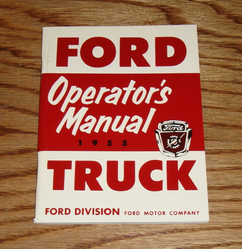 Picture of: Ford Truck Operators Owners Manual  Pickup F- F- Panel F-