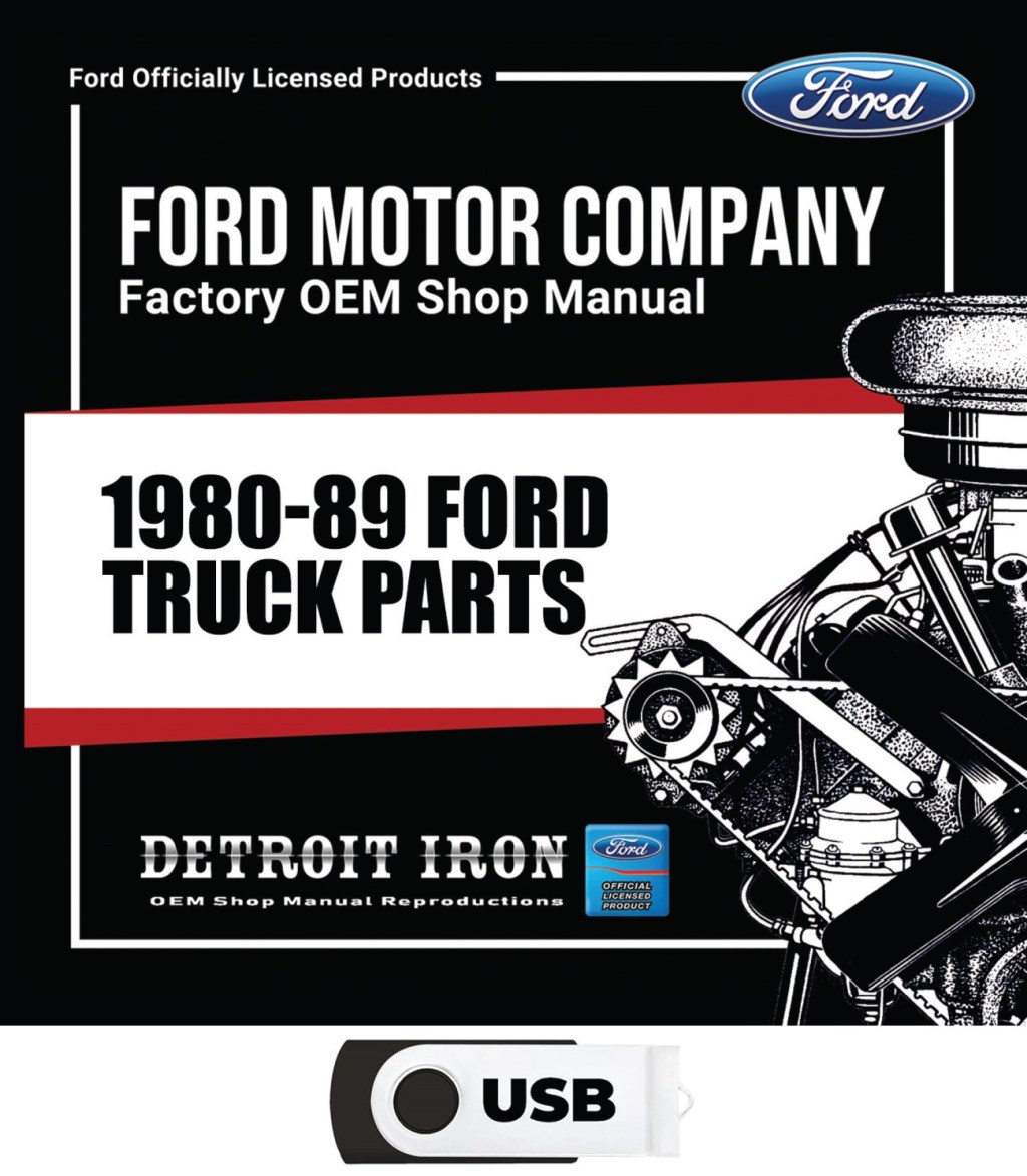 Picture of: – Ford Truck Parts Manuals (Only) Kit on USB