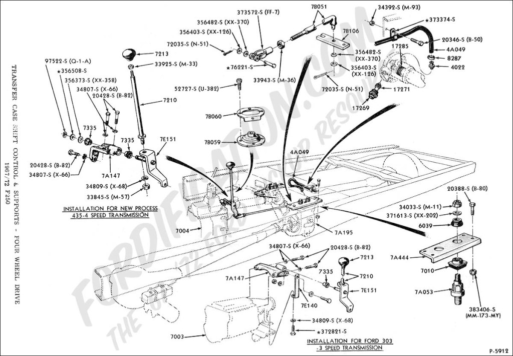 Picture of: Ford Truck Technical Drawings and Schematics – Section G